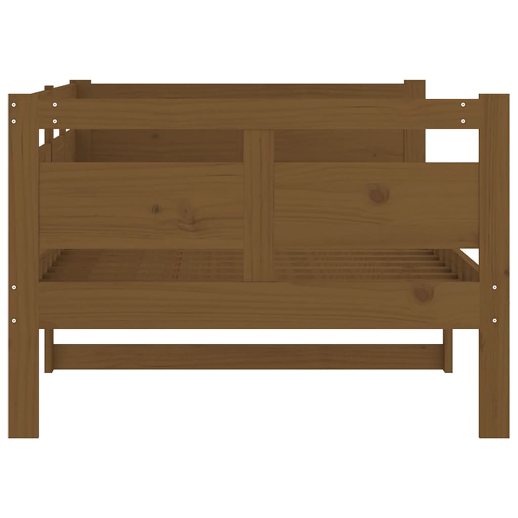 Dagseng honningbrun heltre furu 90x190 cm