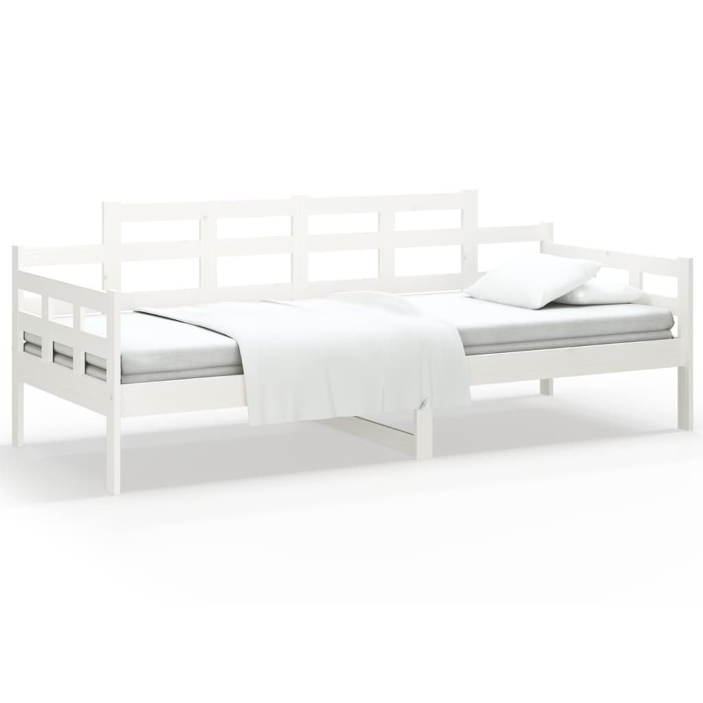 Dagseng hvit heltre furu 90x190 cm