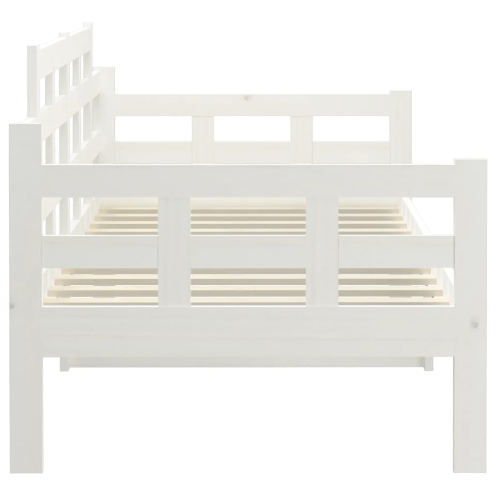 Dagseng hvit heltre furu 90x190 cm
