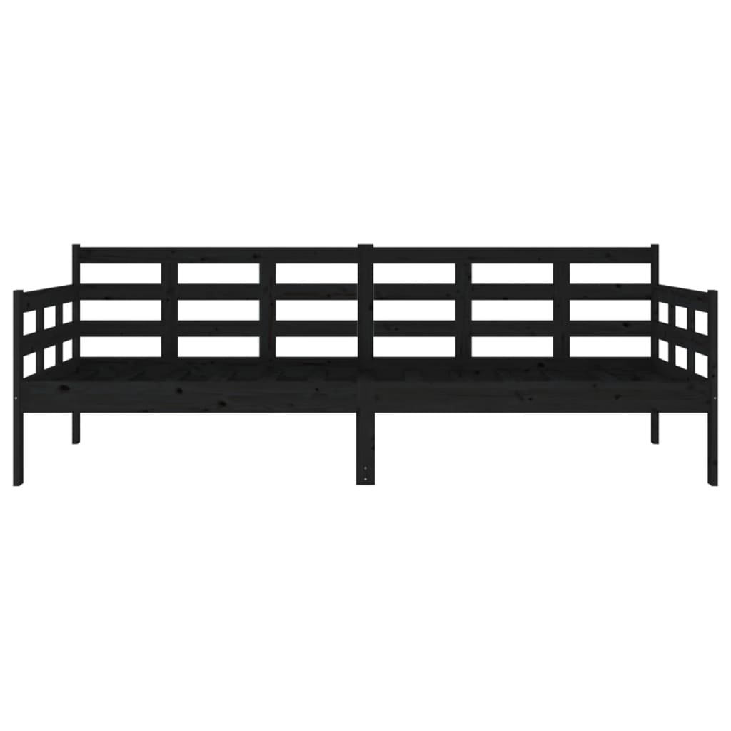 Dagseng svart heltre furu 90x200 cm