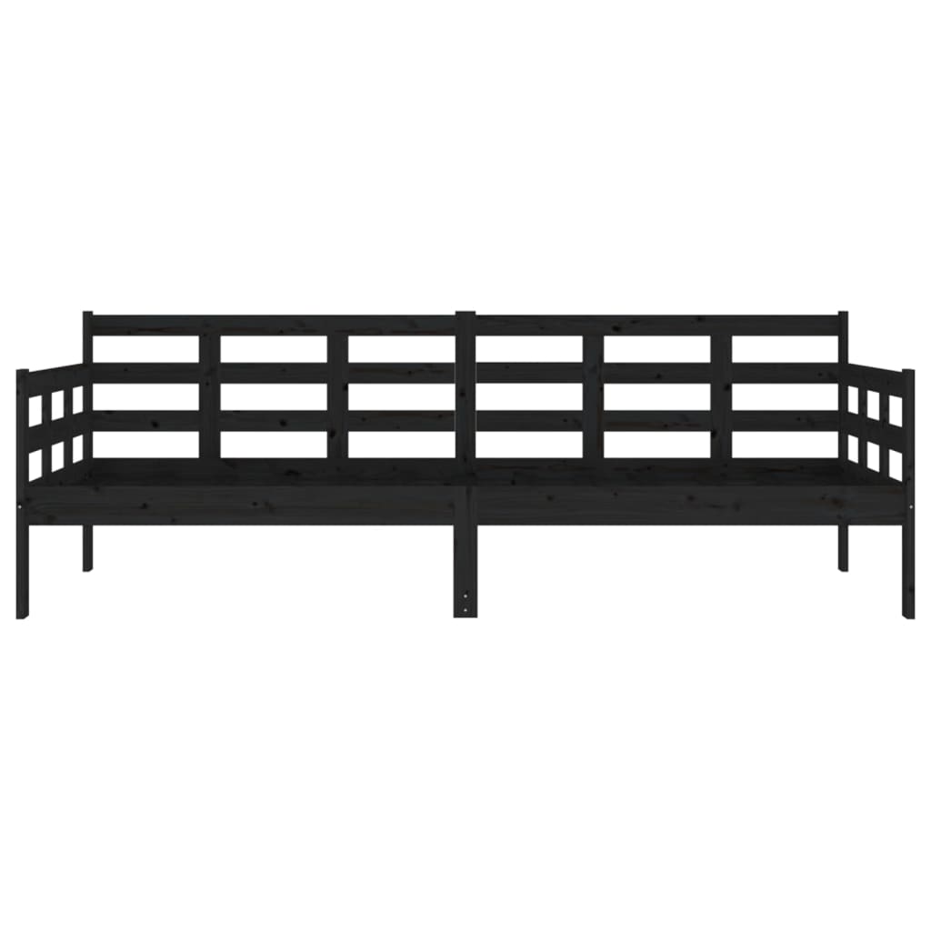 Dagseng svart heltre furu 80x200 cm