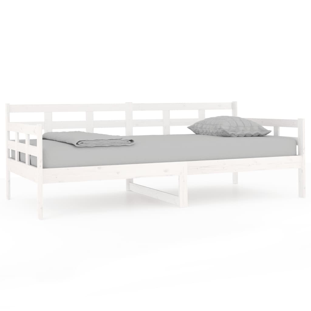 Dagseng hvit heltre furu 90x190 cm