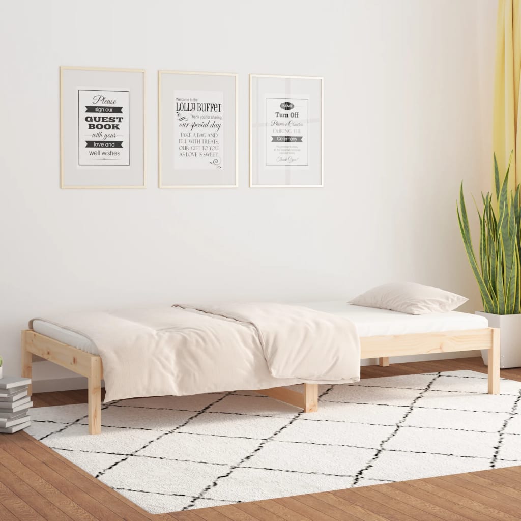 Dagseng 90x190 cm Single heltre furu