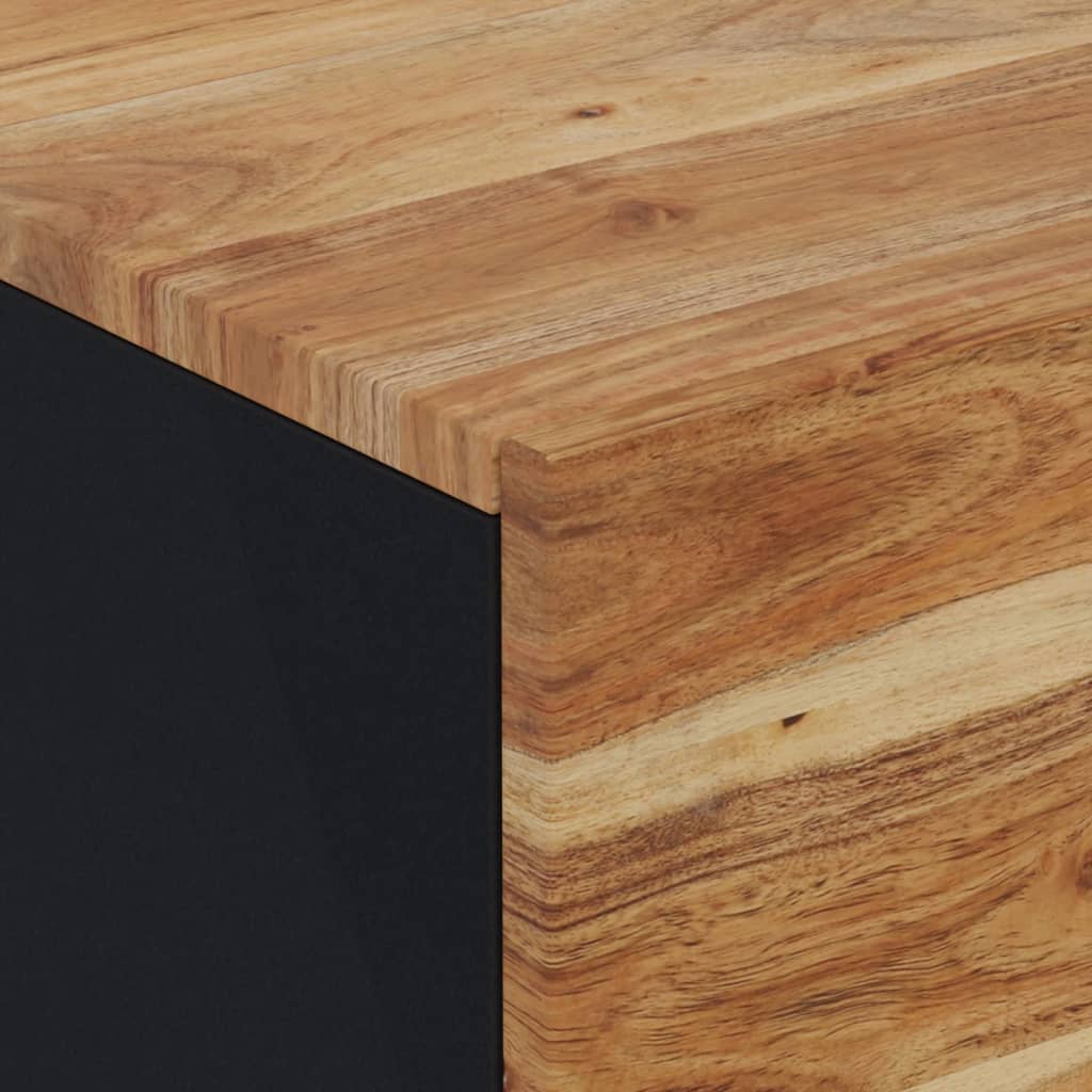 Nattbord 2 stk 40x33x46 cm heltre akasie