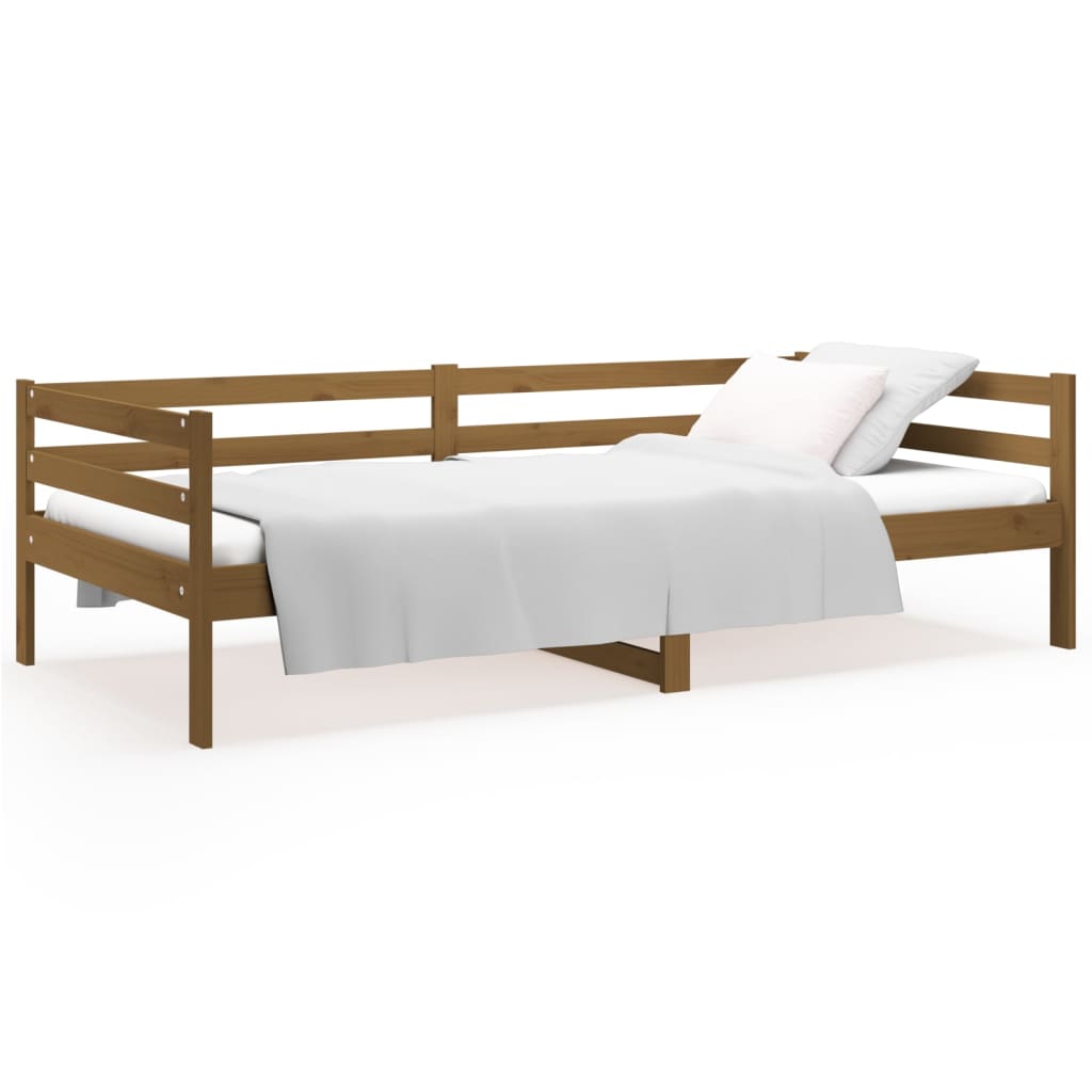 Dagseng honningbrun 90x190 cm heltre furu