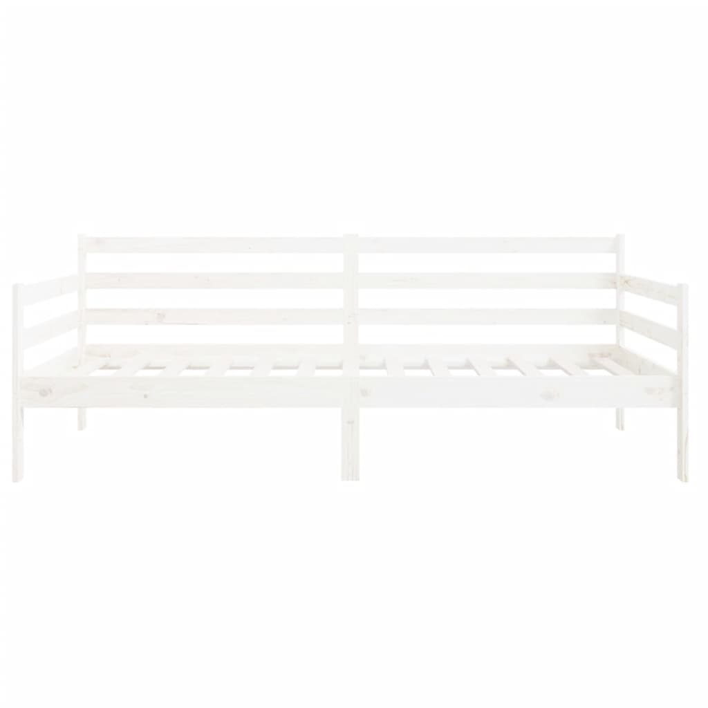 Dagseng uten madrass hvit 90x190 cm heltre furu