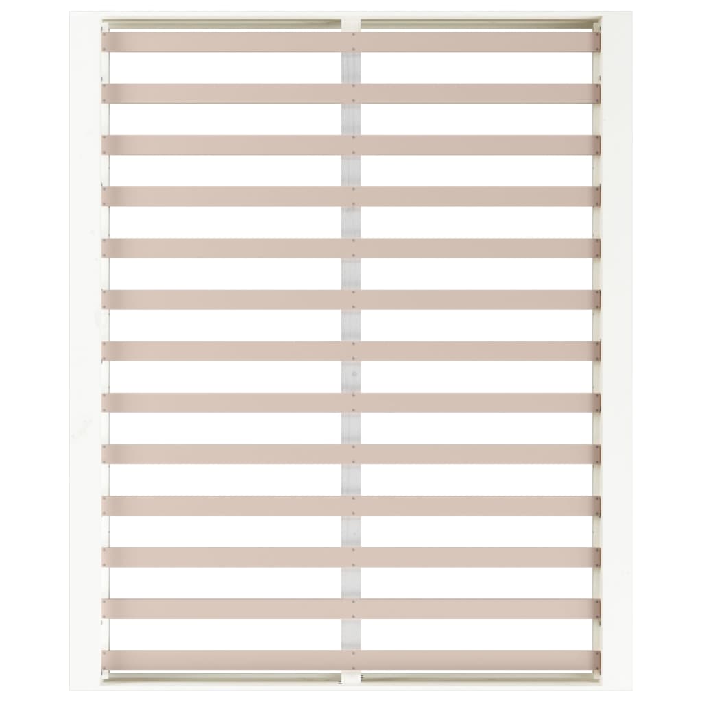 Sengeramme hvit 150x200 cm 5FT King Size heltre