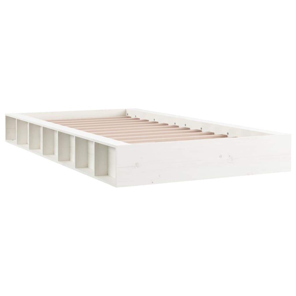 Sengeramme hvit 120x190 cm 4FT Small Double heltre