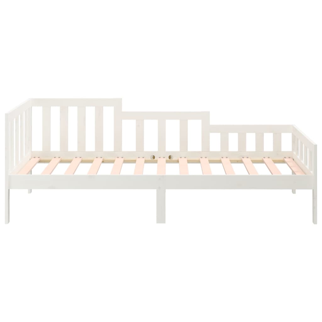 Dagseng uten madrass hvit 90x190 cm heltre furu