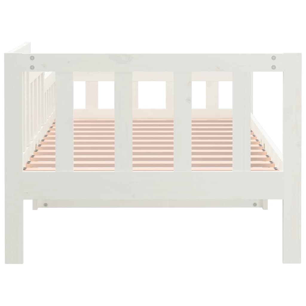 Dagseng uten madrass hvit 90x190 cm heltre furu