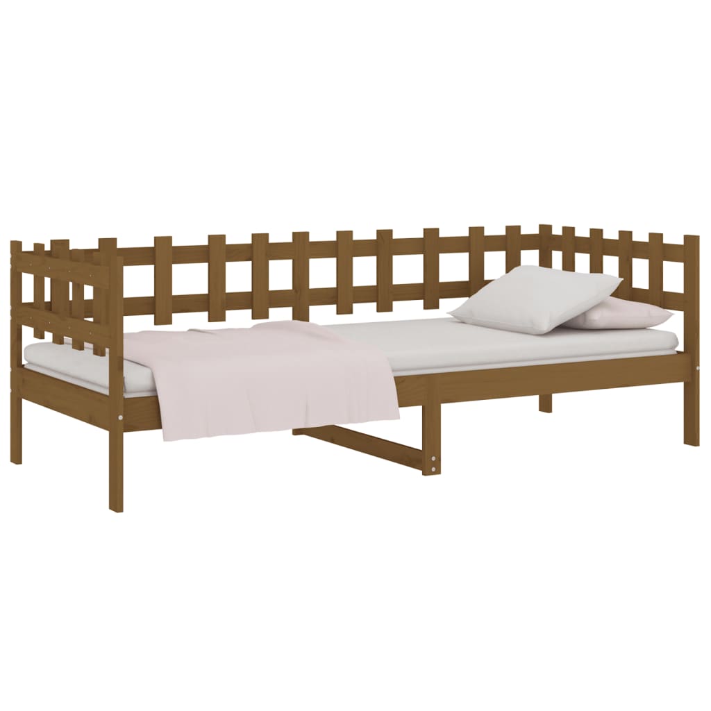 Dagseng honningbrun 80x200 cm heltre furu