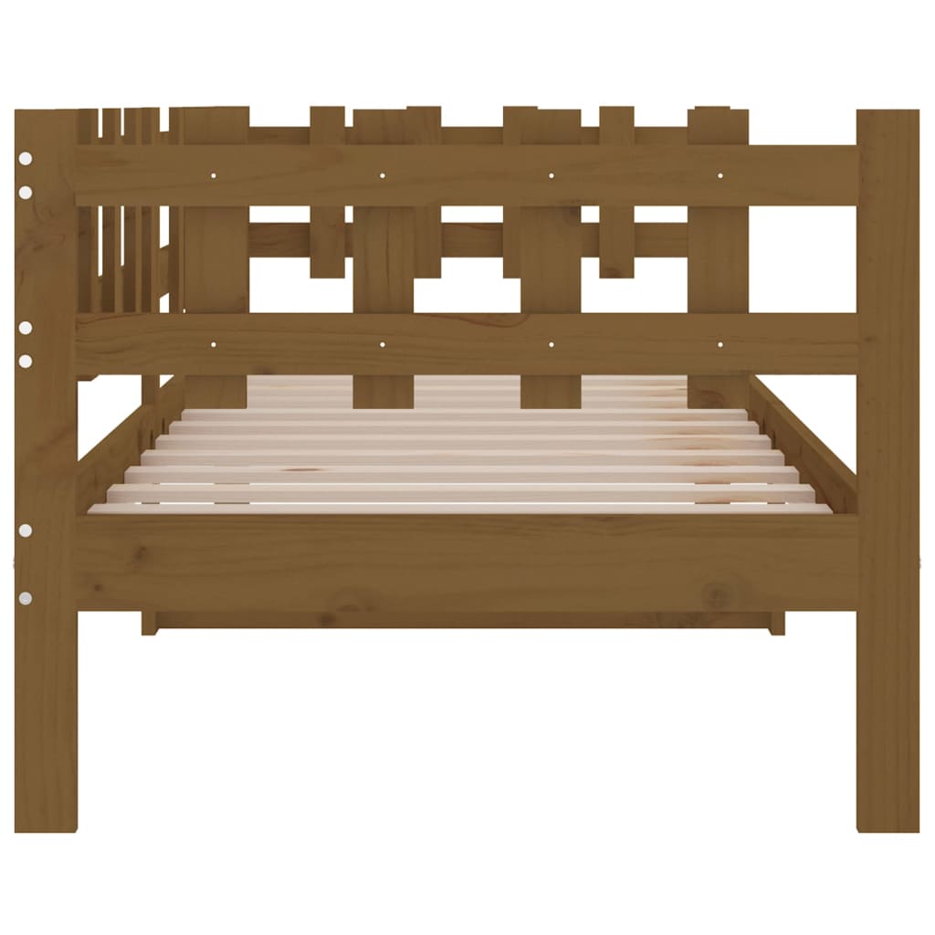 Dagseng honningbrun 80x200 cm heltre furu