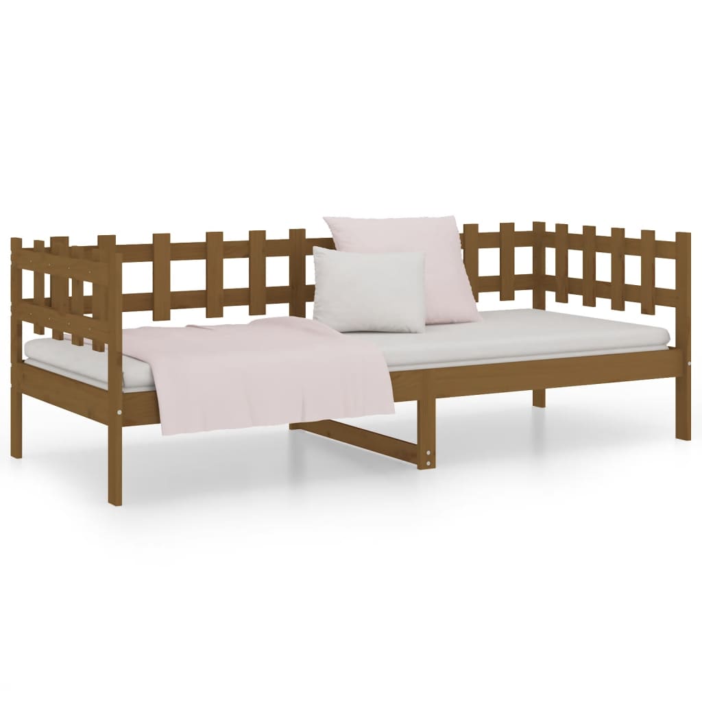 Dagseng honningbrun 90x200 cm heltre furu