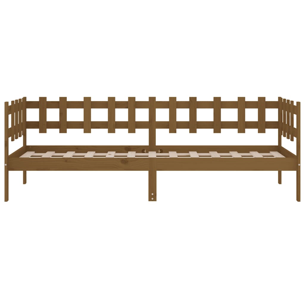 Dagseng honningbrun 90x200 cm heltre furu