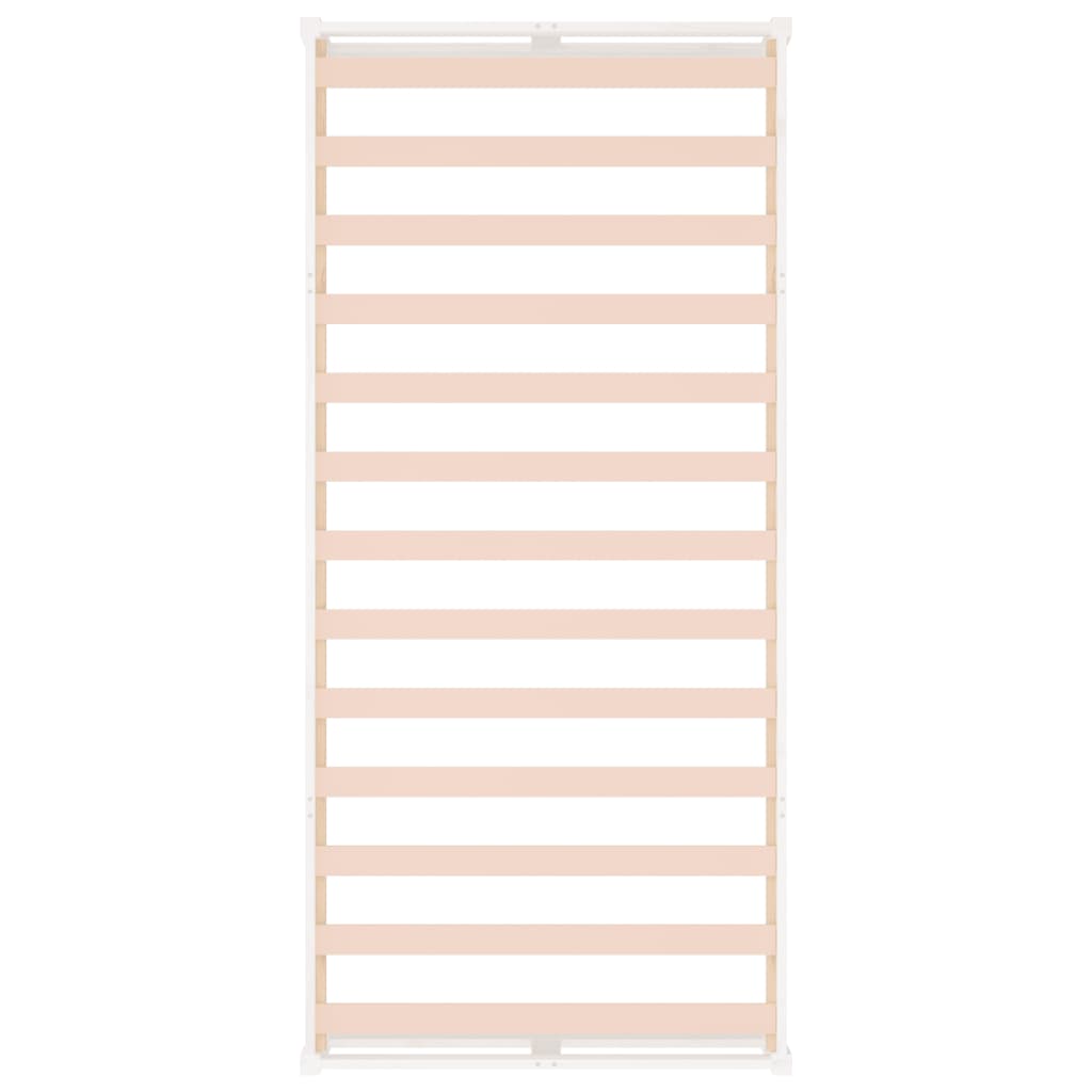 Sengeramme hvit 90x200 cm heltre