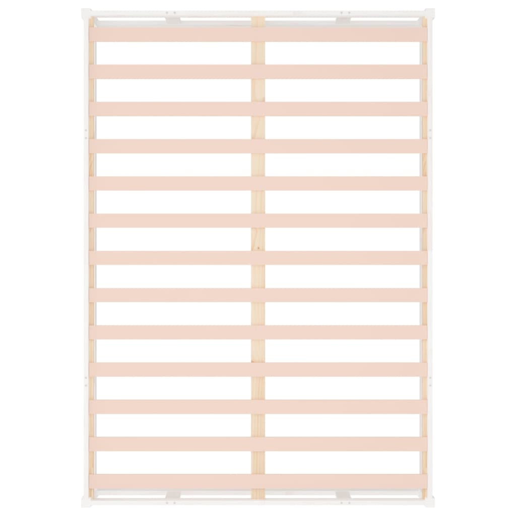 Sengeramme hvit 140x200 cm heltre