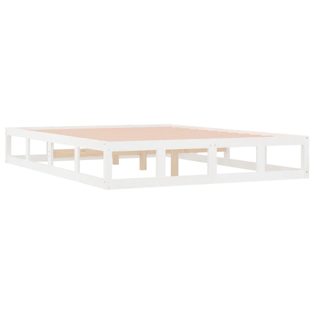 Sengeramme hvit 180x200 cm 6FT Super King heltre