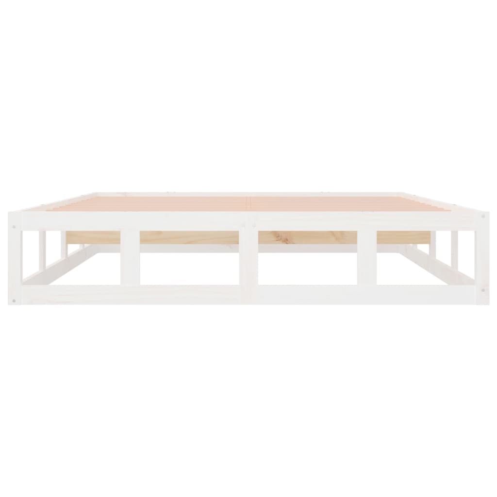 Sengeramme hvit 180x200 cm 6FT Super King heltre