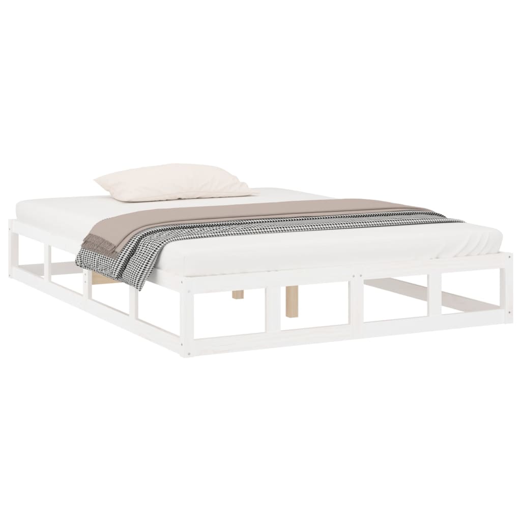 Sengeramme hvit 120x190 cm 4FT Small Double heltre