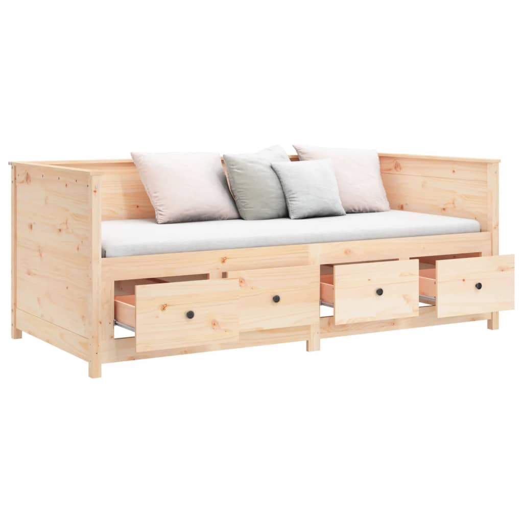 Dagseng 75x190 cm heltre furu