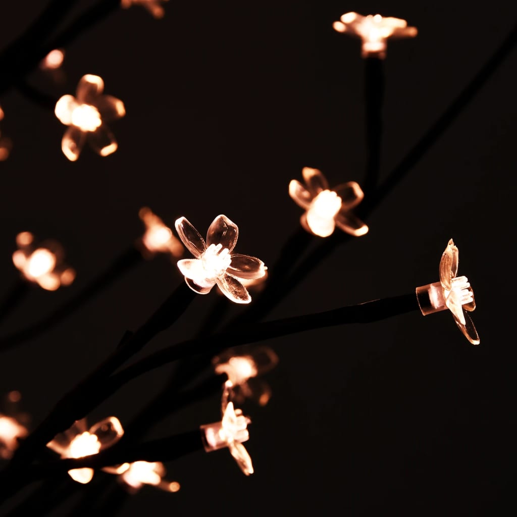 LED-tre kirsebærblomst varmhvit 672 lysdioder 400 cm