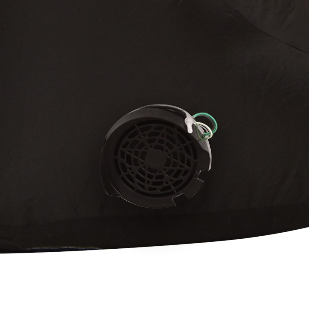 Oppblåsbar julenisse med LED 370 cm