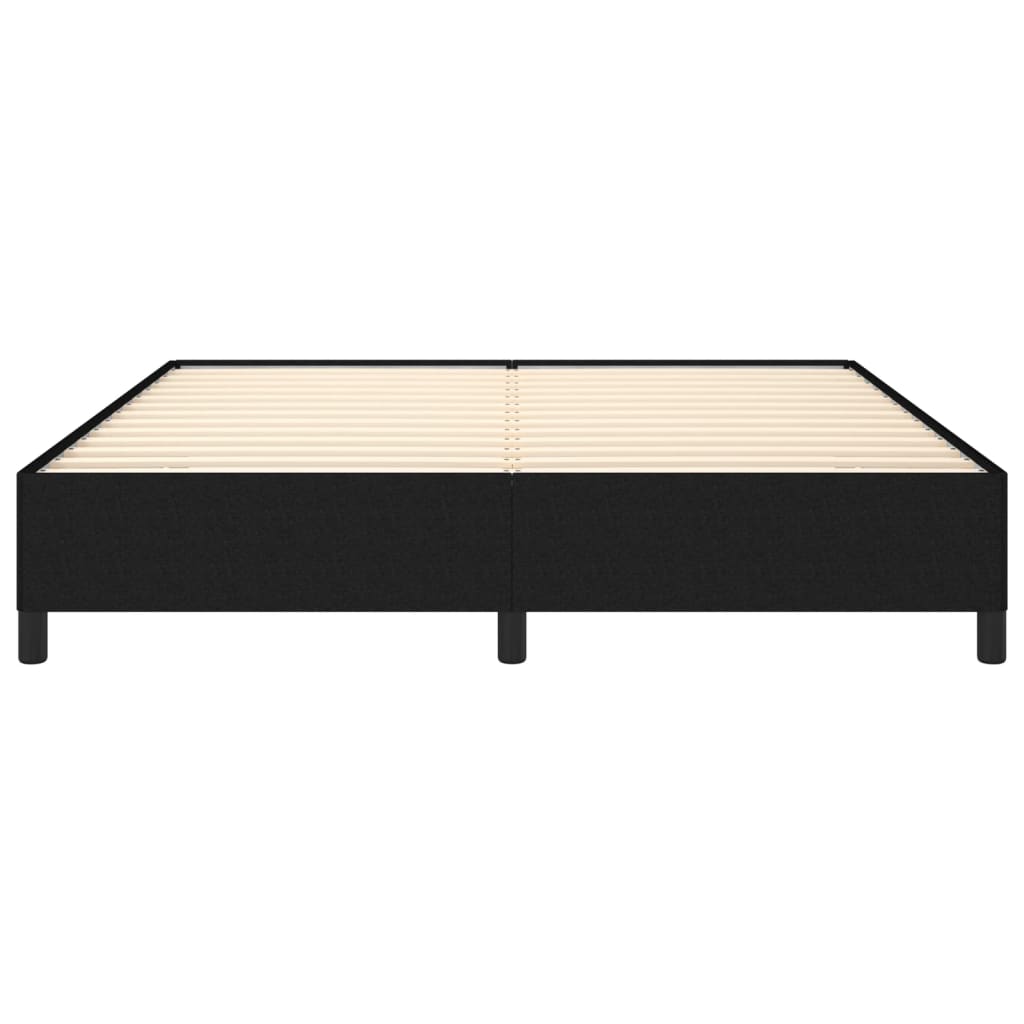 Sengeramme boksfjær svart 180x200 cm Super King stoff