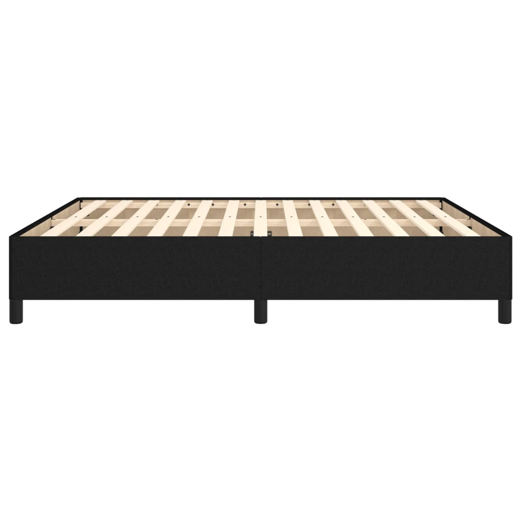 Sengeramme boksfjær svart 180x200 cm Super King stoff