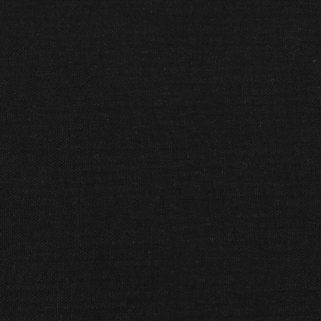 Sengeramme boksfjær svart 180x200 cm Super King stoff