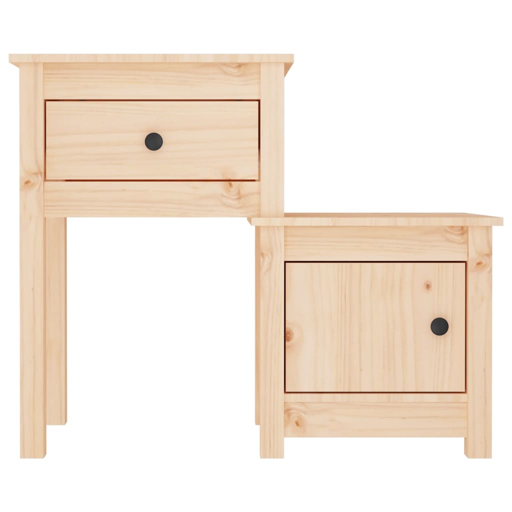 Nattbord 2 stk 79,5x38x65,5 heltre furu