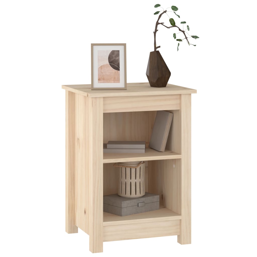 Nattbord 40x35x55 cm heltre furu
