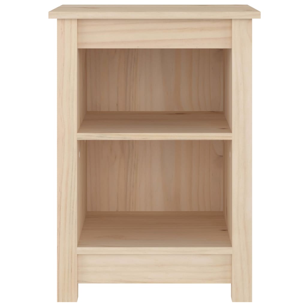 Nattbord 2 stk 40x35x55 cm heltre furu