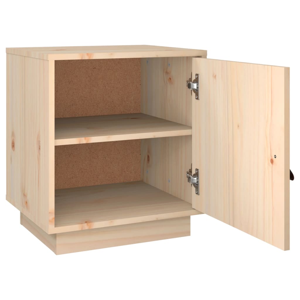 Nattbord 40x34x45 cm heltre furu