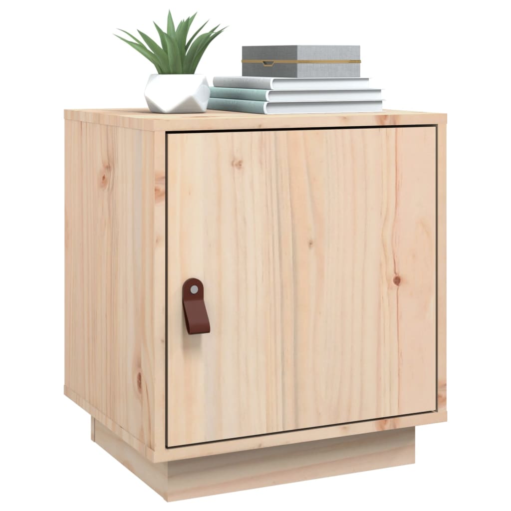 Nattbord 2 stk 40x34x45 cm heltre furu