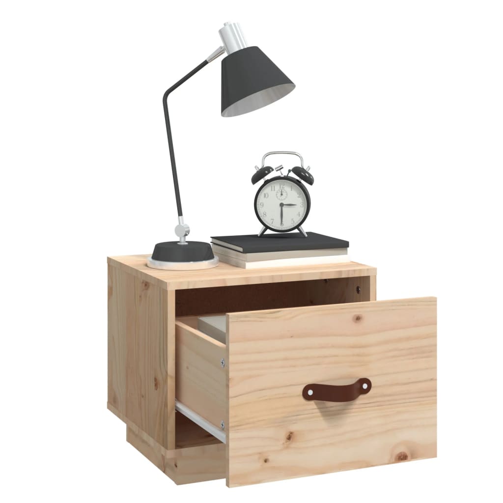 Nattbord 2 stk 40x34x35 cm heltre furu