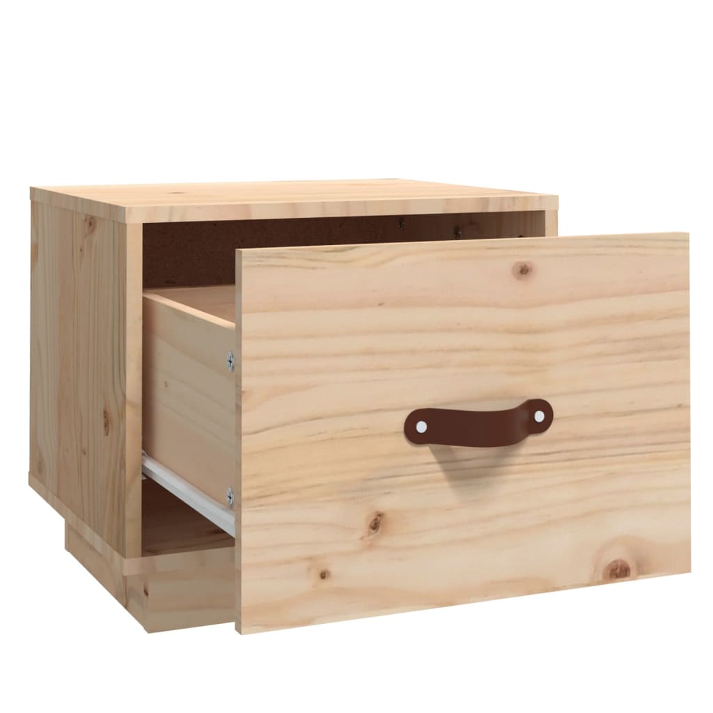 Nattbord 2 stk 40x34x35 cm heltre furu