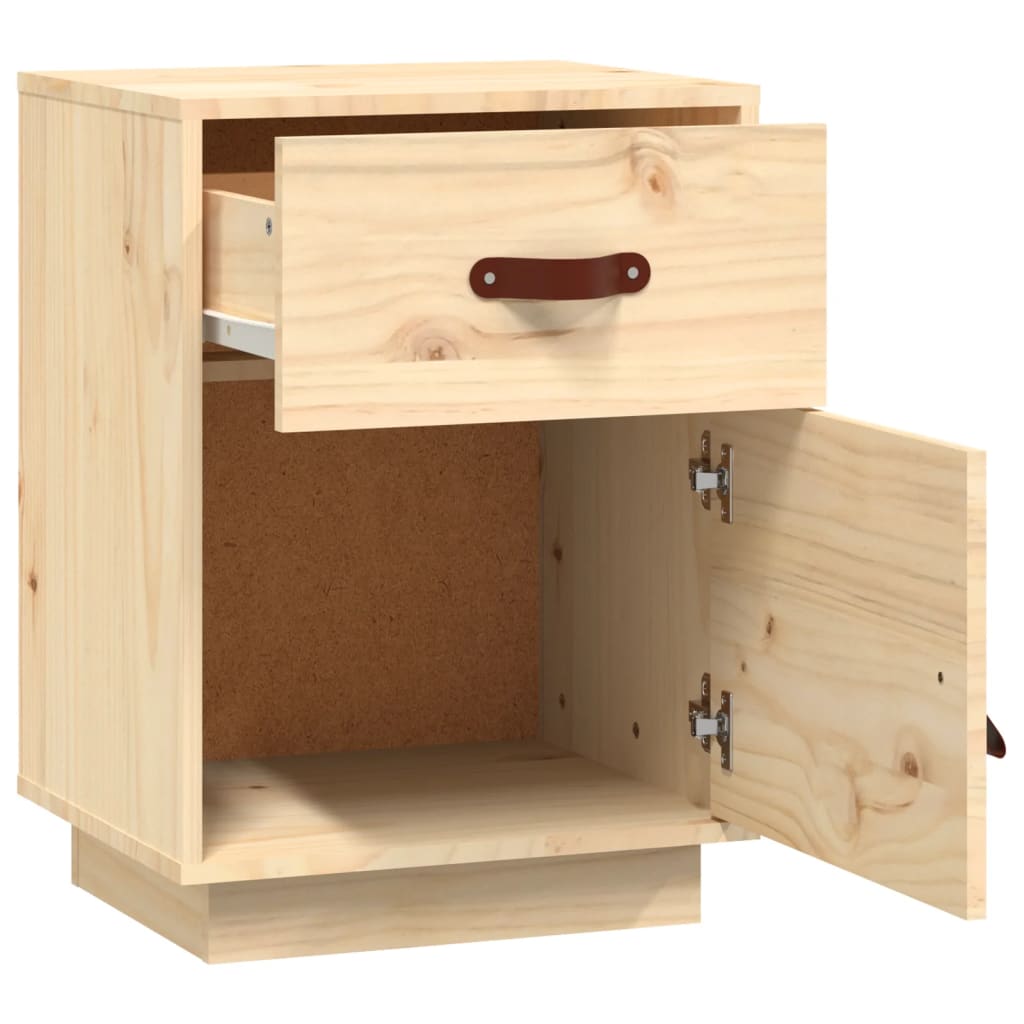 Nattbord 40x34x55 cm heltre furu