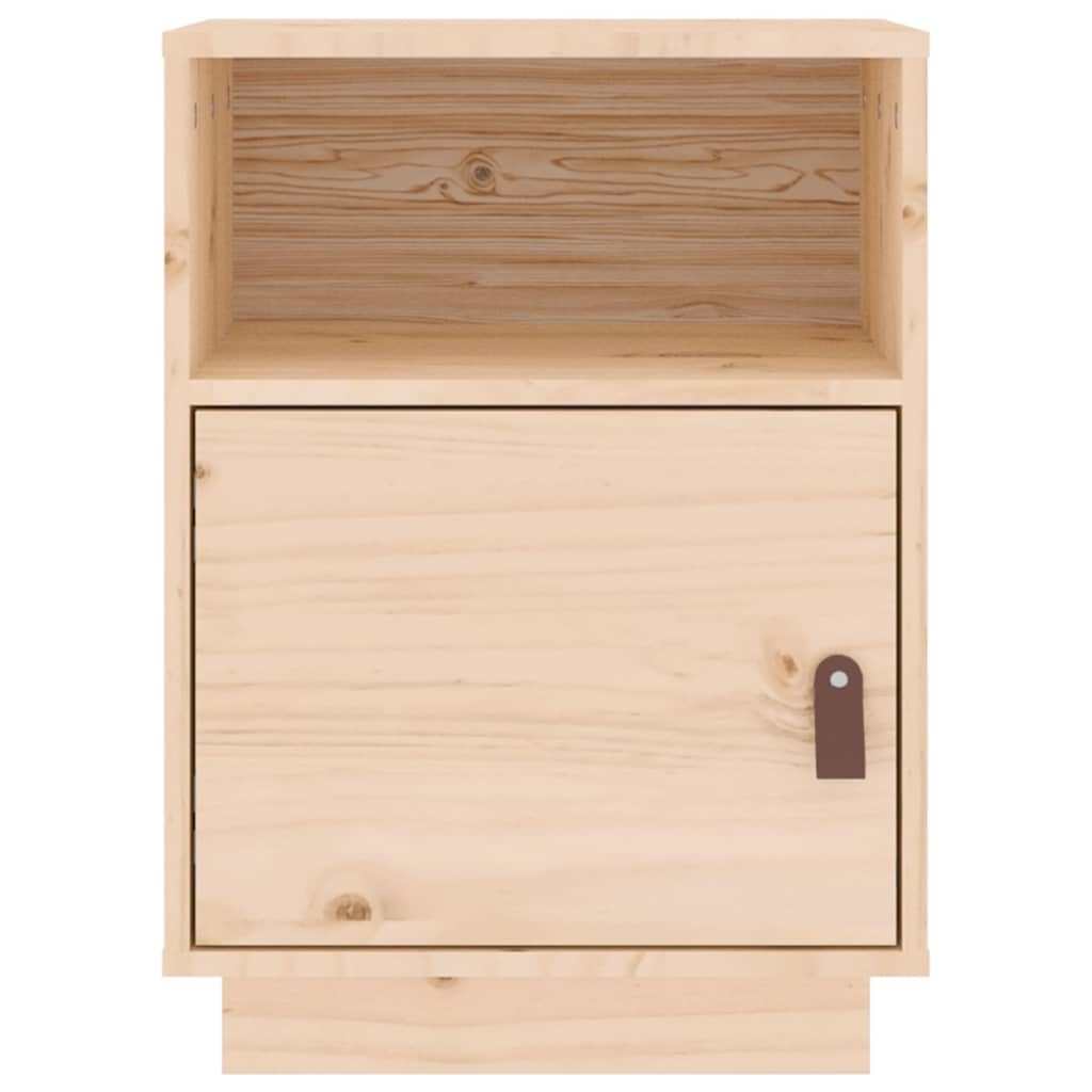 Nattbord 2 stk 40x34x55 cm heltre furu