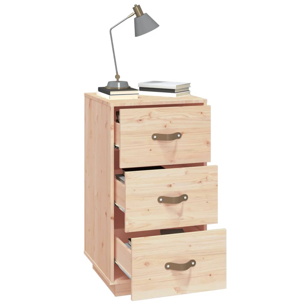 Nattbord 40x40x75 cm heltre furu
