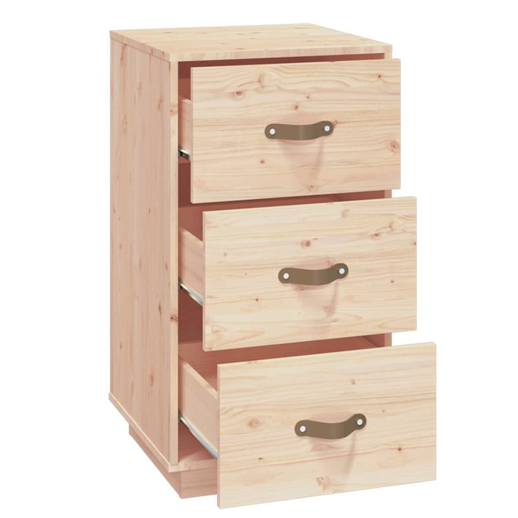 Nattbord 40x40x75 cm heltre furu