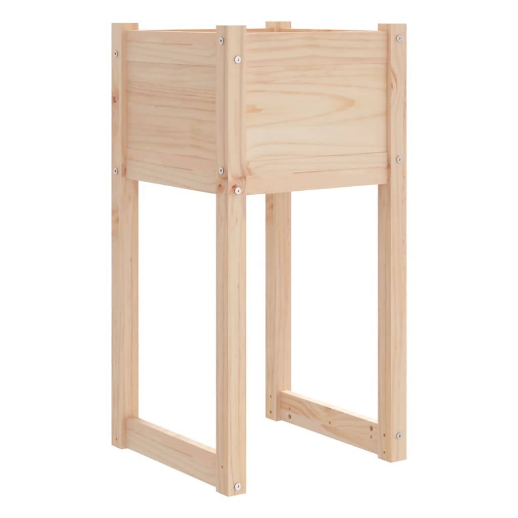 Plantekasser 2 stk 40x40x81 cm heltre furu
