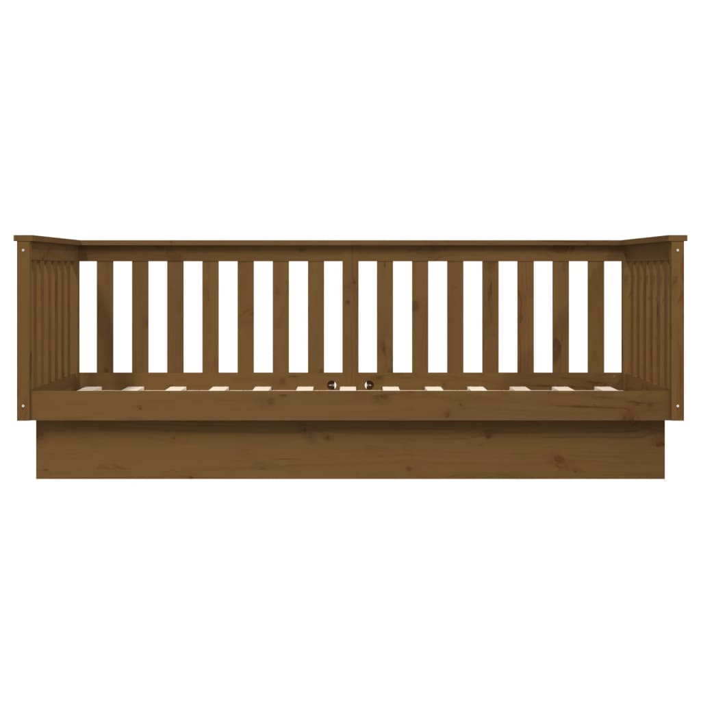 Dagseng honningbrun 80x200 cm heltre furu