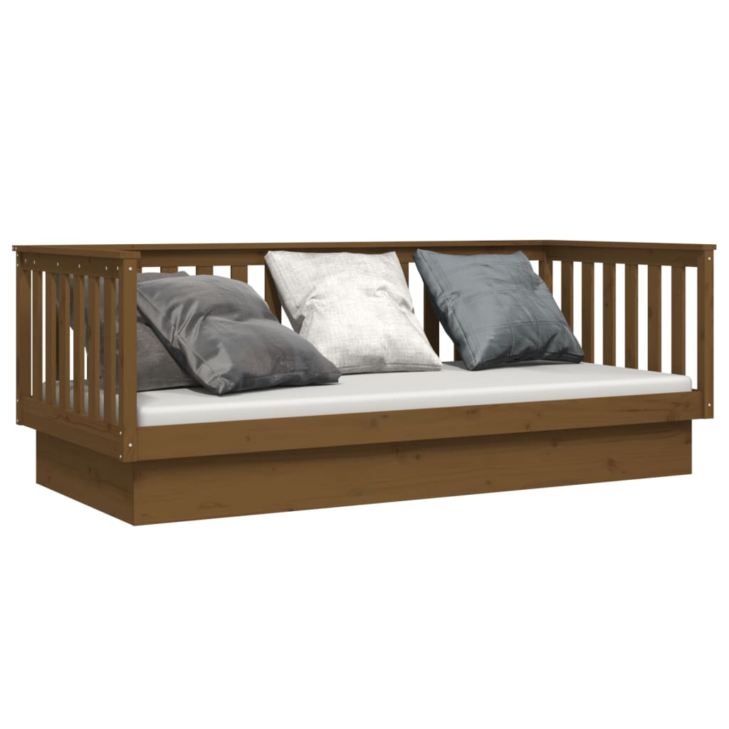 Dagseng honningbrun 90x200 cm heltre furu