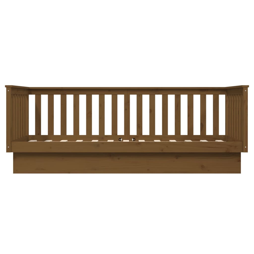 Dagseng honningbrun 90x200 cm heltre furu