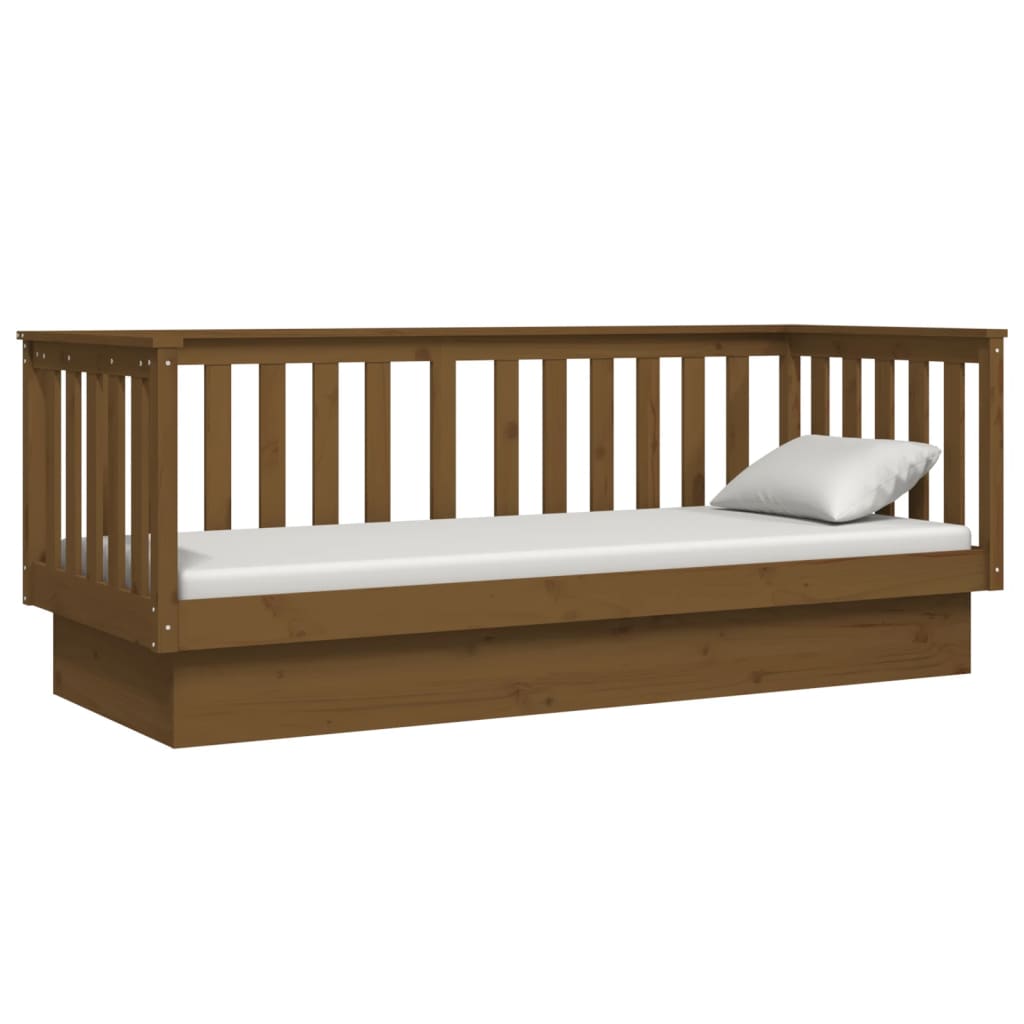 Dagseng honningbrun 75x190 cm heltre furu