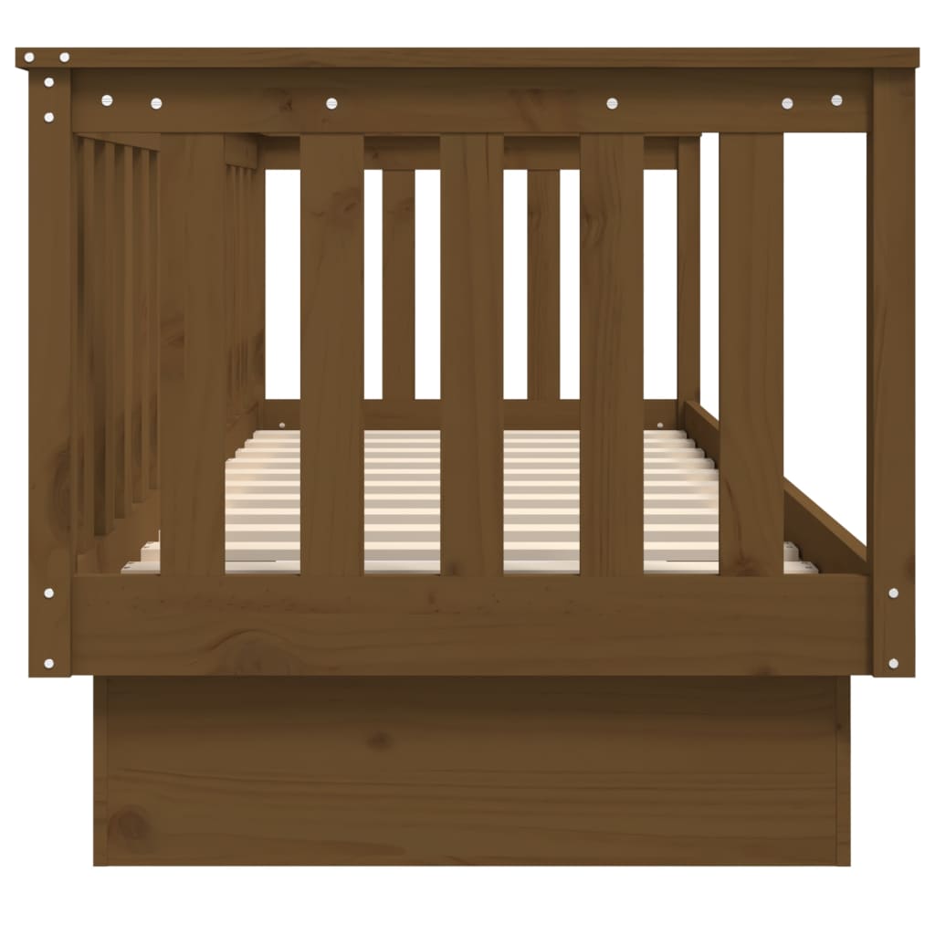 Dagseng honningbrun 75x190 cm heltre furu
