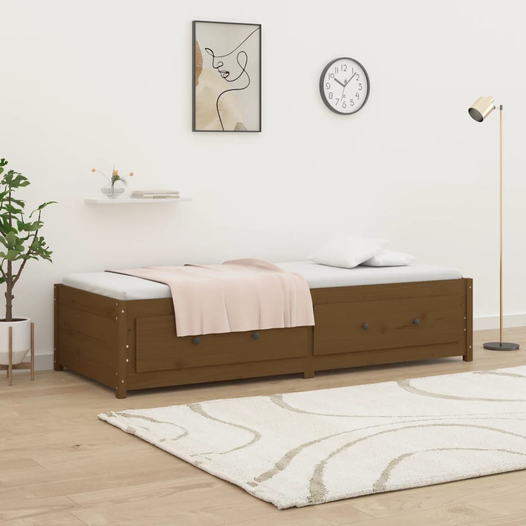 Dagseng honningbrun 80x200 cm heltre furu