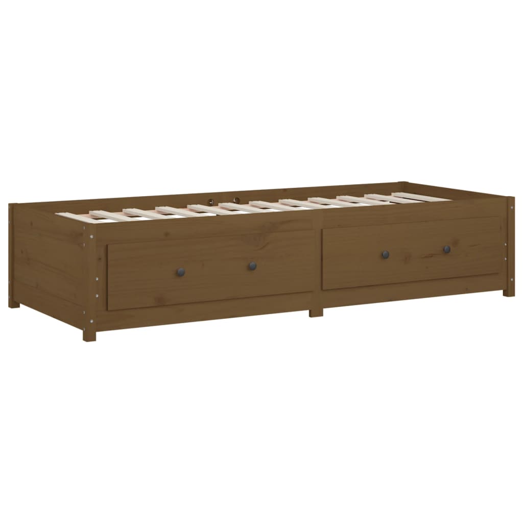 Dagseng honningbrun 80x200 cm heltre furu