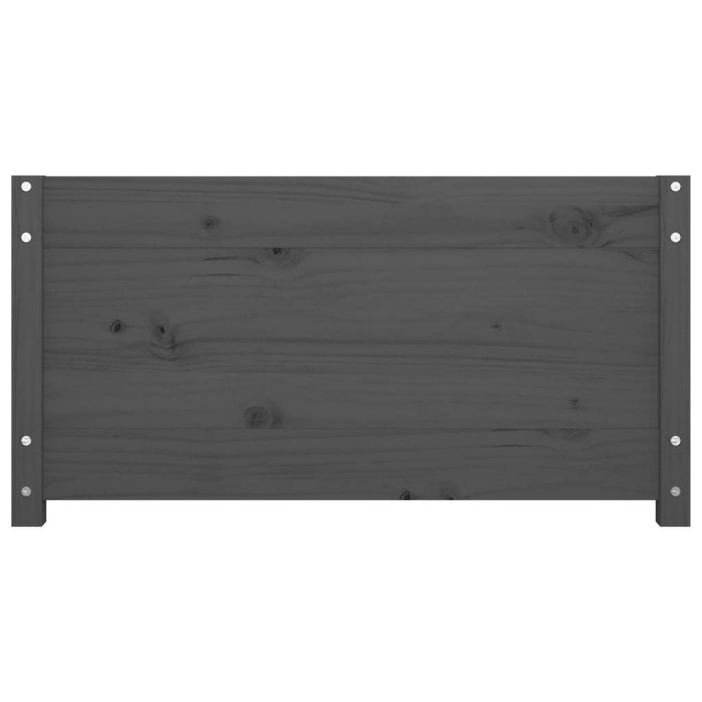 Dagseng grå 90x200 cm heltre furu