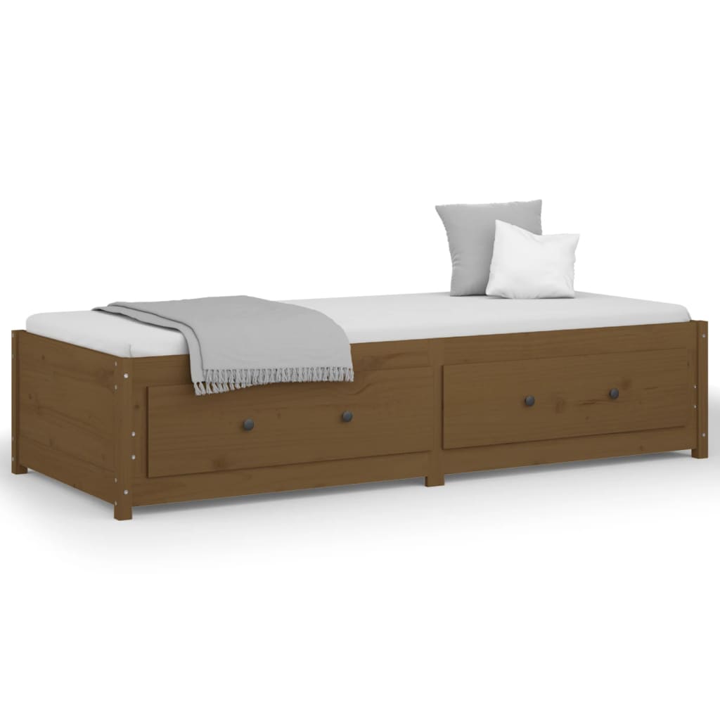 Dagseng honningbrun 90x190 cm 3FT Single heltre furu